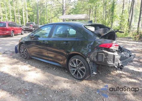 2020 Toyota Corolla Se из США, поврежденный, VIN 5YFS4RCE4LP040097